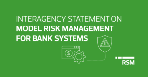 Interagency statement on model risk management for bank systems